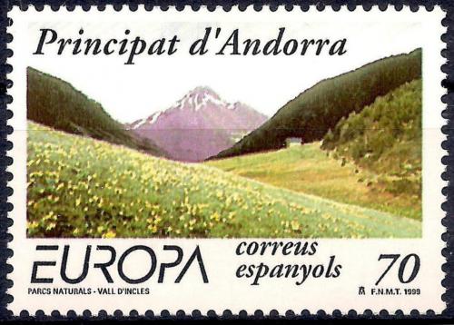 Poštová známka Andorra Šp. 1999 Európa CEPT, národní parky Mi# 267