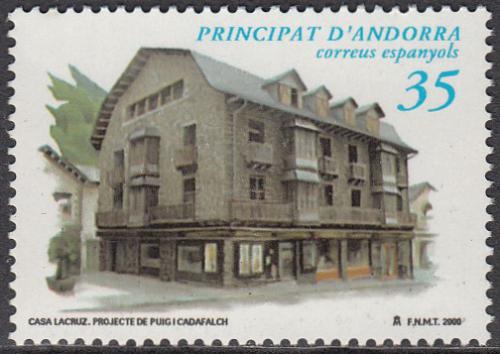 Poštová známka Andorra Šp. 2000 Casa Lacruz, Andorra la Vella Mi# 273