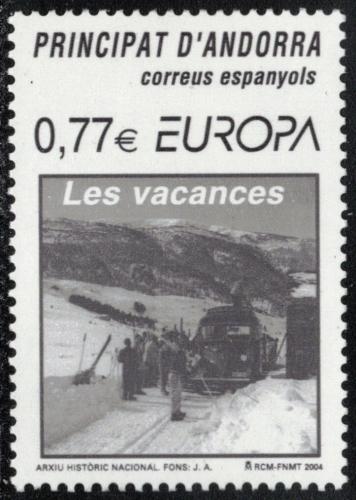 Poštová známka Andorra Šp. 2004 Európa CEPT, prázdniny Mi# 312