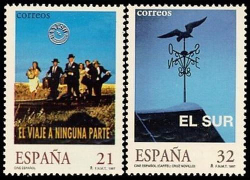 Poštové známky Španielsko 1997 Španìlský film Mi# 3315-16