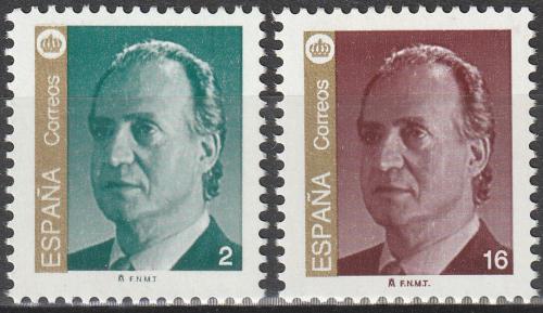 Poštové známky Španielsko 1997 Krá¾ Juan Carlos I. Mi# 3327-28
