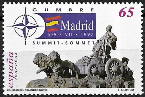 Poštová známka Španielsko 1997 Konference NATO Mi# 3338