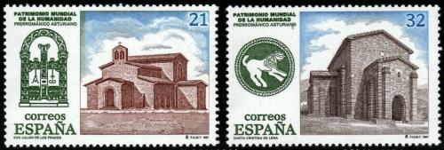 Poštové známky Španielsko 1997 Dìdictví UNESCO Mi# 3350-51