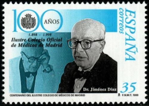 Poštová známka Španielsko 1998 Carlos Jiménez Díaz, lékaø Mi# 3384