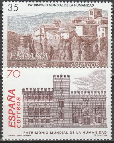 Poštové známky Španielsko 1998 Dìdictví UNESCO Mi# 3396-97