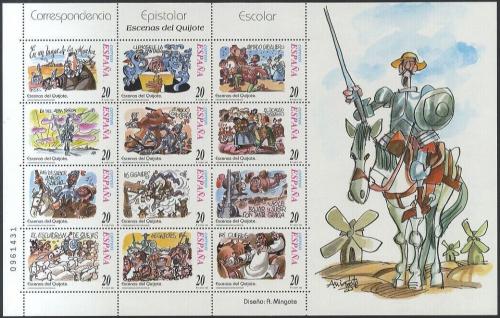 Poštové známky Španielsko 1998 Don Quijote de la Mancha Mi# 3398-3410