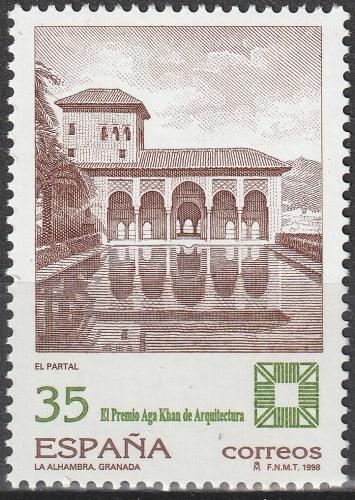 Poštová známka Španielsko 1998 Zahrada EI Partal a La Torre de las Damas Mi# 3424