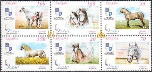 Poštové známky Španielsko 1998 Kone Mi# 3443-48 Kat 16€
