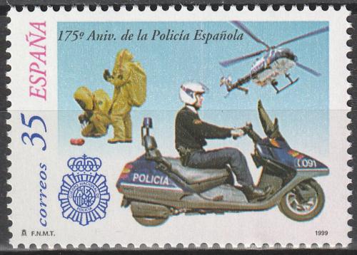 Poštová známka Španielsko 1999 Policie, 175. výroèie Mi# 3458