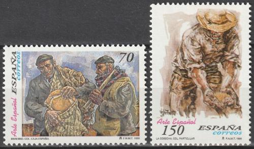 Poštové známky Španielsko 1999 Výstava História èlovìka Mi# 3489-90