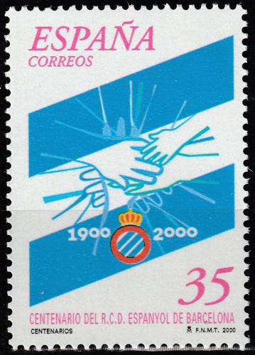 Poštová známka Španielsko 2000 RCD Espanyol Barcelona Mi# 3538