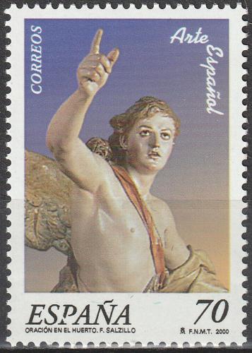 Poštová známka Španielsko 2000 Socha, Francisco Zarcillo y Alcaraz Mi# 3548