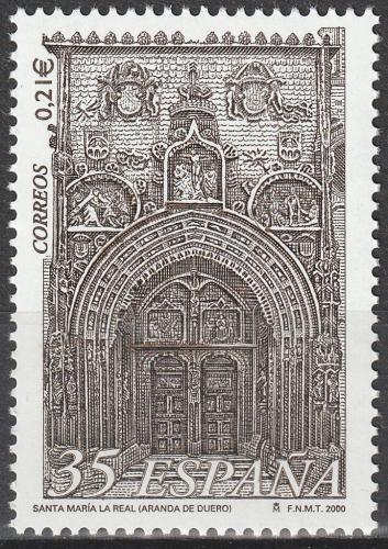 Poštová známka Španielsko 2000 Portál kostola v Burgosu Mi# 3604