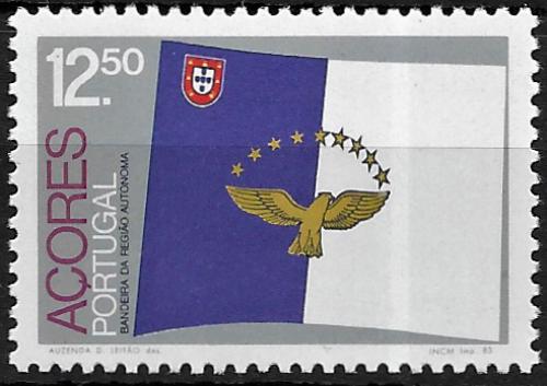 Poštová známka Azory 1983 Vlajka Mi# 357