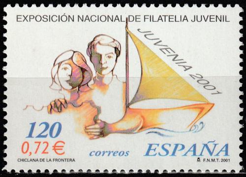 Poštová známka Španielsko 2001 Výstava JUVENIA ’01 Mi# 3614