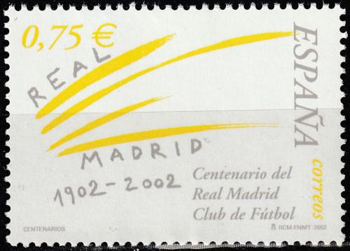 Poštová známka Španielsko 2002 Real Madrid Mi# 3724
