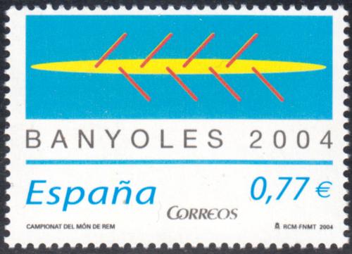 Poštová známka Španielsko 2004 MS ve veslování Mi# 3930