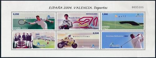 Poštové známky Španielsko 2004 Šport Mi# Block 141
