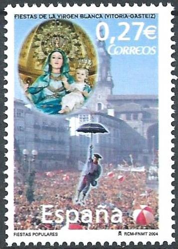 Poštová známka Španielsko 2004 Svátek Panny Marie ve Vitoria-Gasteiz Mi# 3985