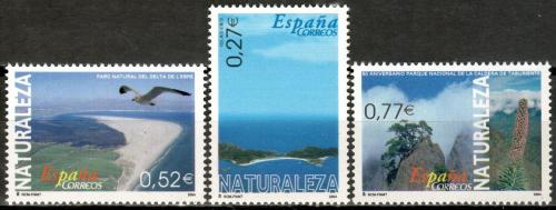 Poštové známky Španielsko 2004 Pøírodní krásy Mi# 3996-98