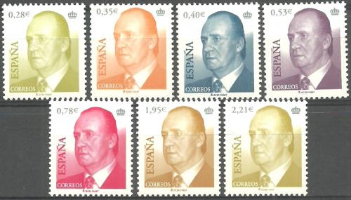 Poštové známky Španielsko 2005 Krá¾ Juan Carlos I. Mi# 4017-23