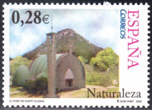 Poštová známka Španielsko 2005 Nový kostol v El Pont de Suert Mi# 4062