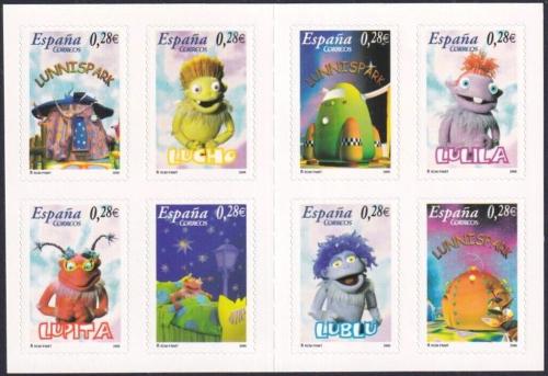 Poštové známky Španielsko 2005 Komiks Mi# 4063-70