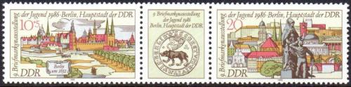 Poštové známky DDR 1986 Berlín Mi# 3030-31