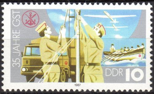 Poštová známka DDR 1987 Šport a technika Mi# 3117