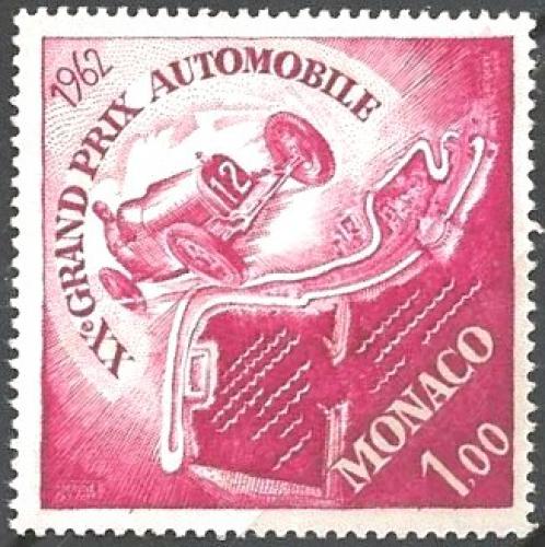Poštová známka Monako 1962 Grand Prix Monaco Mi# 687