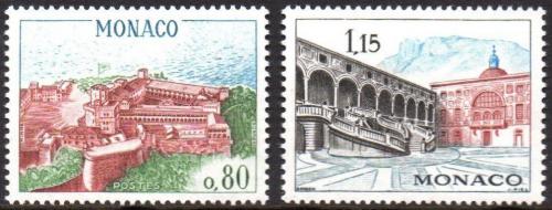 Poštové známky Monako 1969 Knížecí palác Mi# 936-37