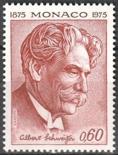 Poštová známka Monako 1975 Albert Schweitzer Mi# 1175