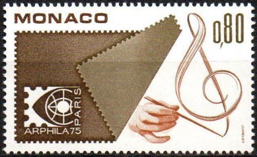 Poštová známka Monako 1975 Výstava ARPHILA ’75 Paøíž Mi# 1176