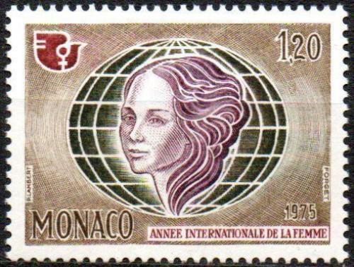 Poštová známka Monako 1975 Medzinárodný rok žen Mi# 1181