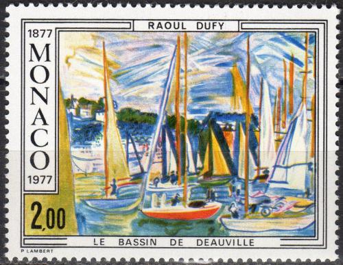 Poštová známka Monako 1977 Umenie, Raoul Dufy Mi# 1269