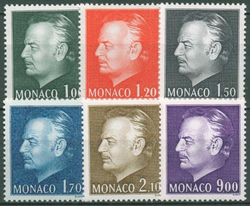 Poštové známky Monako 1978 Kníže Rainier III. Mi# 1325-30 Kat 10€