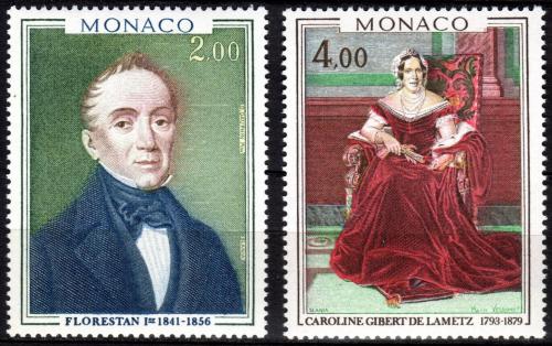 Poštové známky Monako 1978 Umenie Mi# 1356-57 Kat 5€