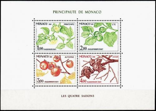 Poštové známky Monako 1981 Tomel japonský Mi# Block 18 Kat 8€