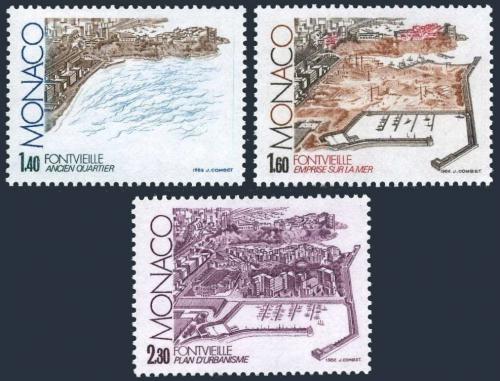Poštové známky Monako 1982 Fontvieille Mi# 1528-30