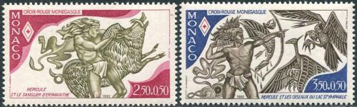 Poštové známky Monako 1982 Héraklés Mi# 1551-52