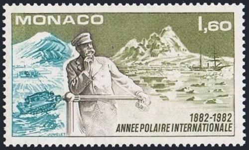 Poštová známka Monako 1982 Polární výzkum Mi# 1564