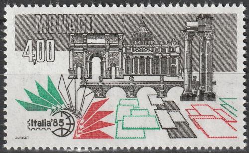 Poštová známka Monako 1985 Slavné budovy Øímu Mi# 1712