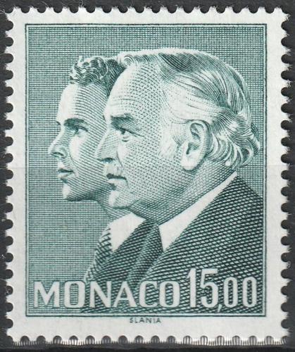 Poštová známka Monako 1986 Kníže Rainier III. a princ Albert Mi# 1786 Kat 9.50€