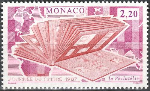 Poštová známka Monako 1987 Den známek Mi# 1806