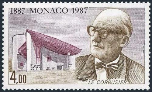 Poštová známka Monako 1987 Charles Édouard Jeanneret, architekt Mi# 1836