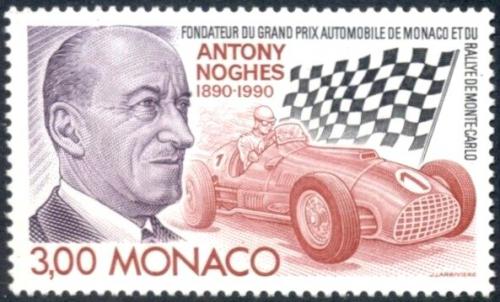 Poštová známka Monako 1990  Rallye Monte Carlo Mi# 1953