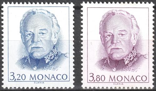 Poštové známky Monako 1990 Kníže Rainier III. Mi# 1959-60