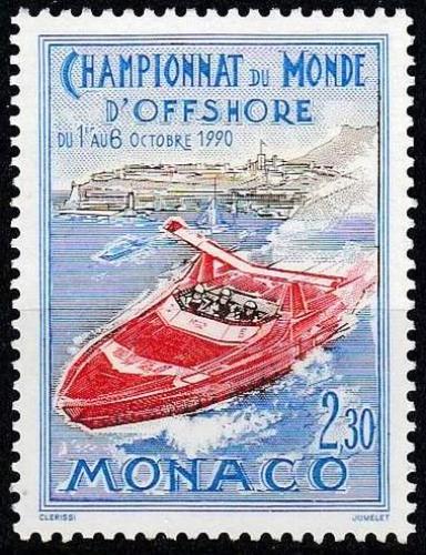 Poštová známka Monako 1990 Záchranáøská loï Mi# 1978