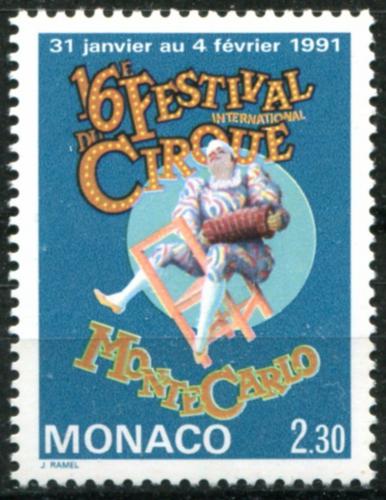 Poštová známka Monako 1991 Cirkus Mi# 1994