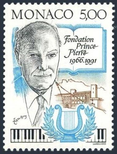 Poštová známka Monako 1991 Princ Pierre Mi# 2018